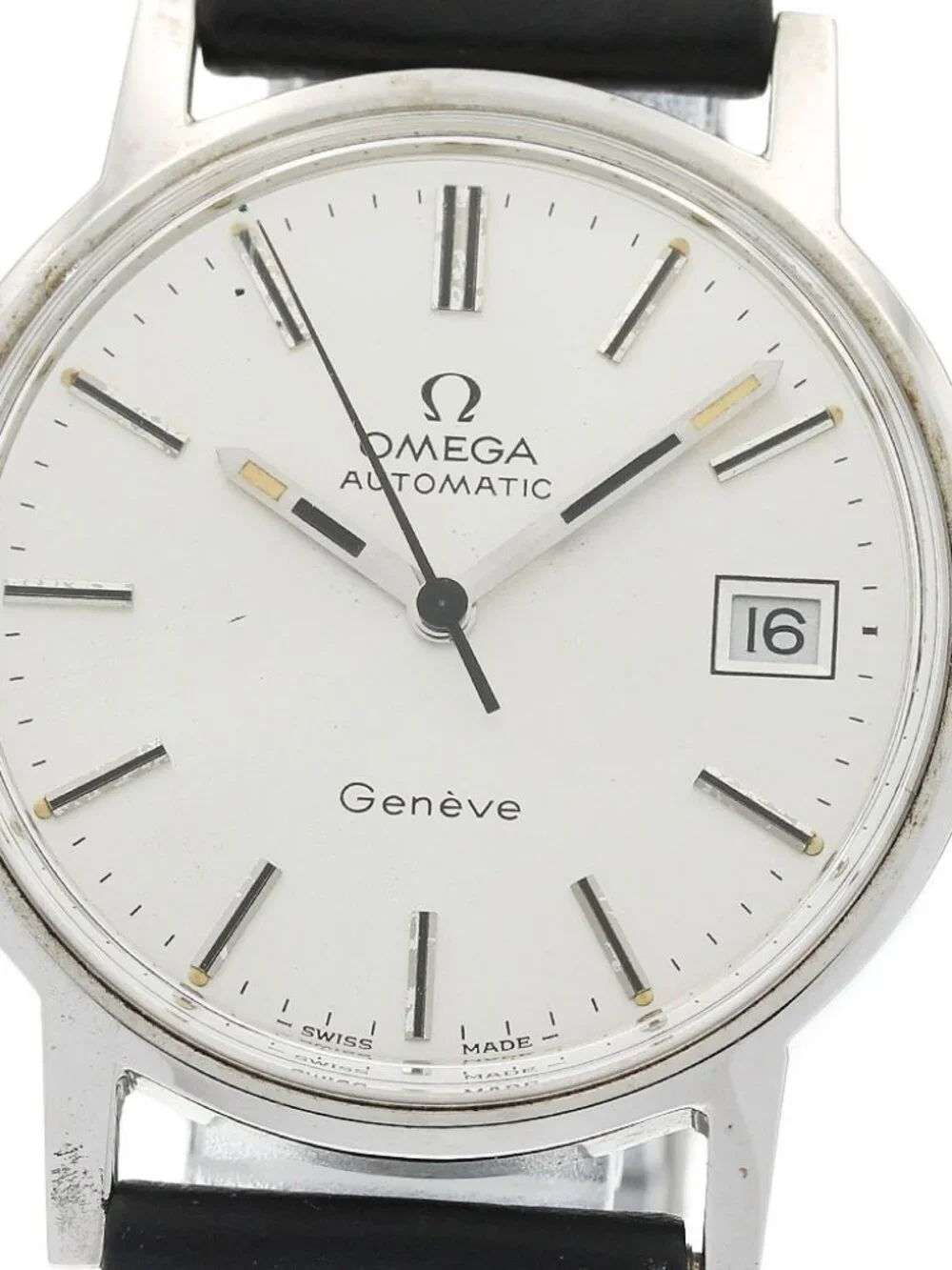 OMEGA Geneve 166.0163 Date cal.1012 Silver Dial Automatic Men's Watch_968078
